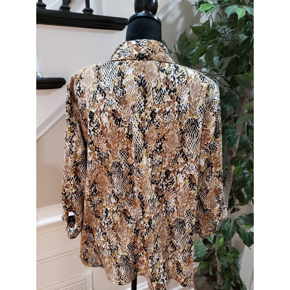 Notations Women's Multicolor Polyester Collared L… - image 8